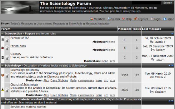 The Scientology Forum